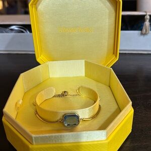 Swarovski Women’s Bracelet Reversible + Adjustable. Still In Gift Box.